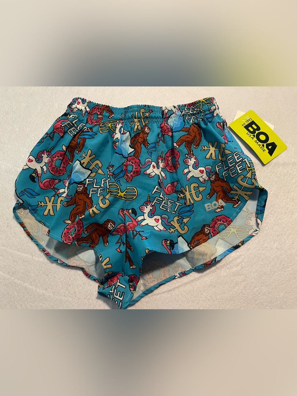 NWT’S BOA Blue Athletic Running Shorts for Women
